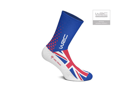 Heel Tread WRC Official British Rally Socks - Car Inspired Gift Socks | Lohen MINI