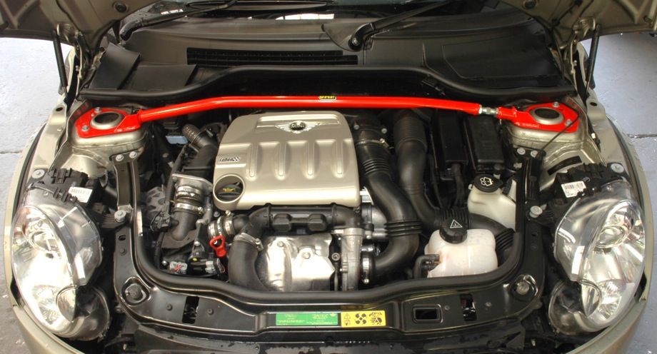 OMP Adjustable Steel Strut Brace Mount For MINI (Gen 2) | Lohen MINI