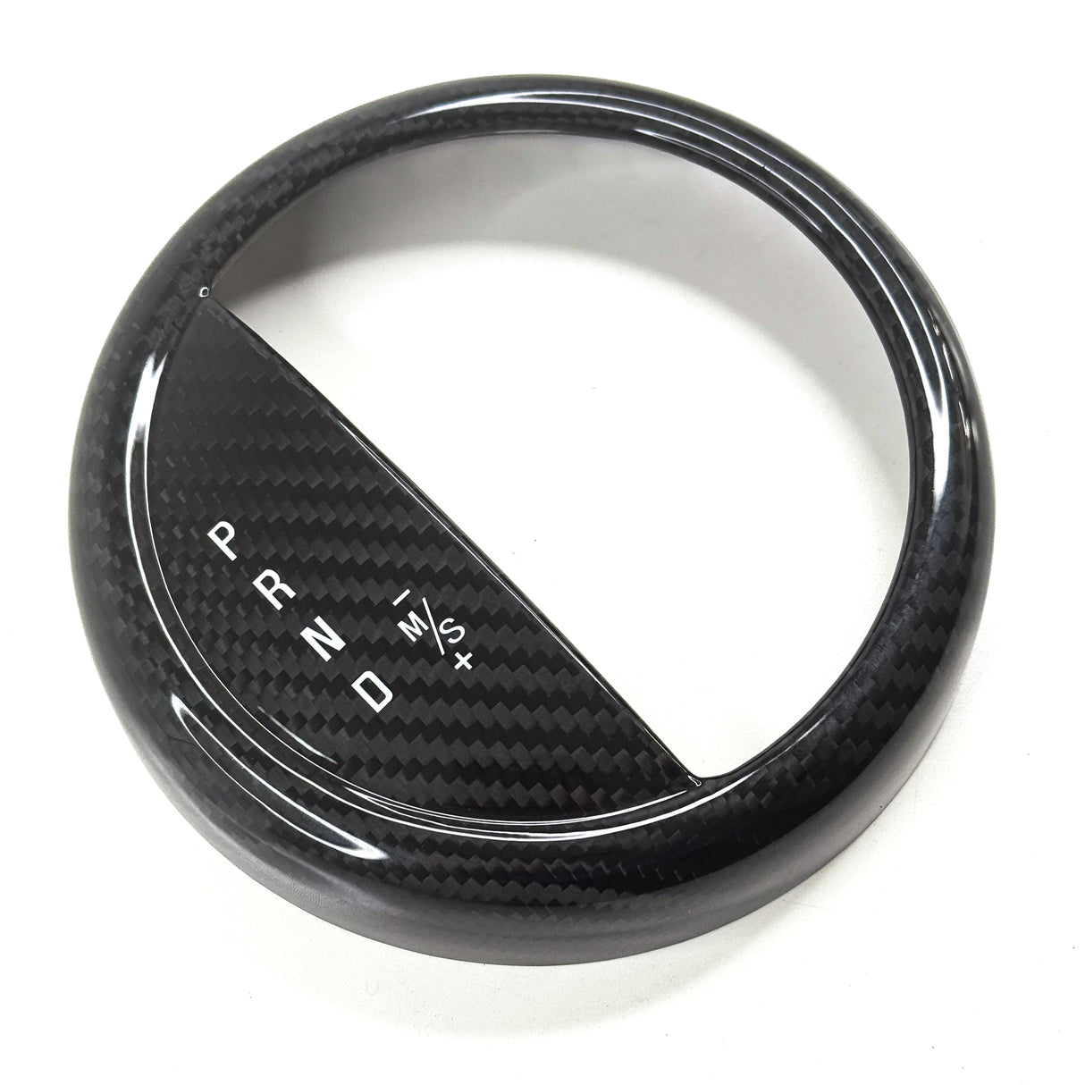 Shadow6 Carbon Gear Selector Trim - For MIN Gen 1 Automatic | Lohen MINI