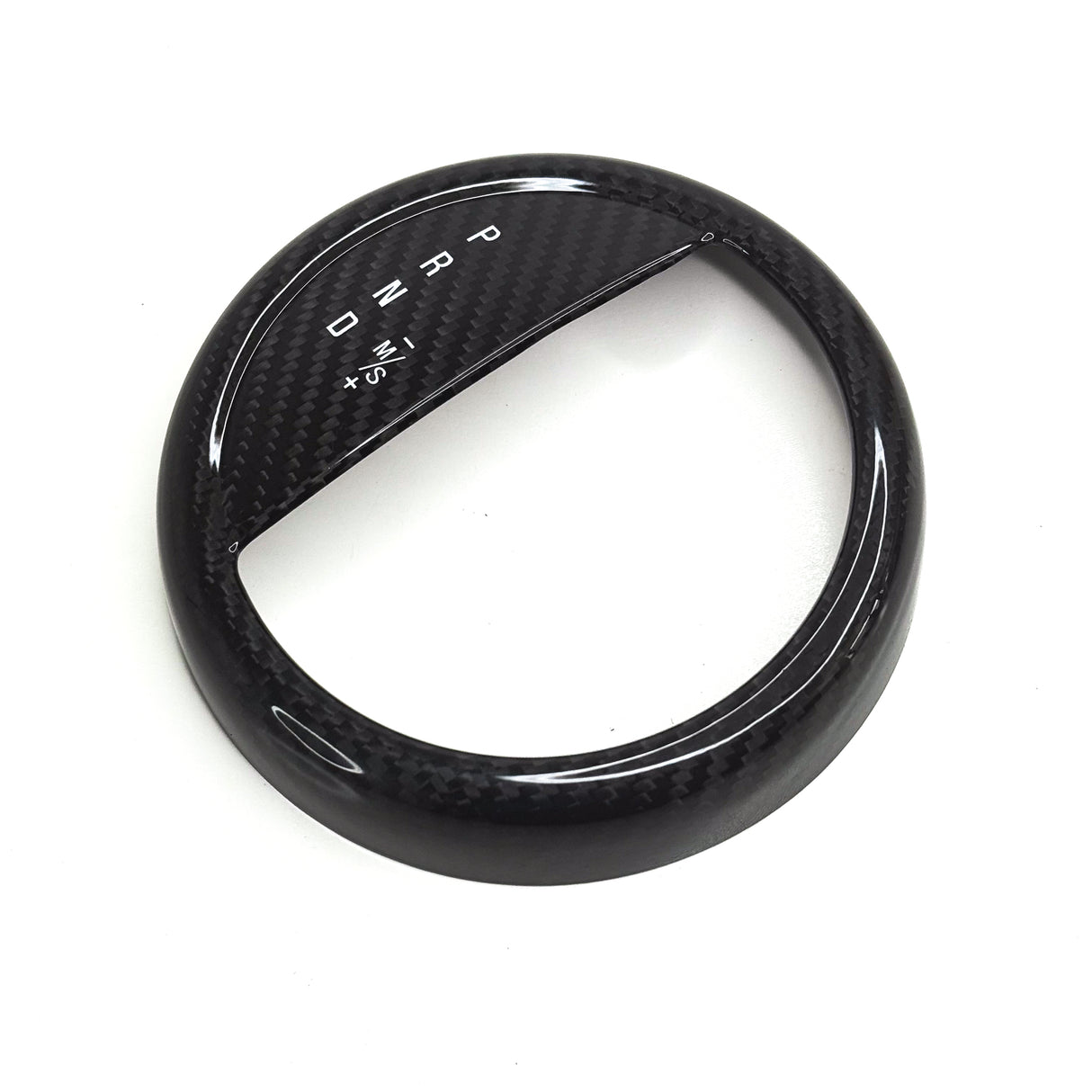 Shadow6 Carbon Gear Selector Trim - For MIN Gen 1 Automatic | Lohen MINI