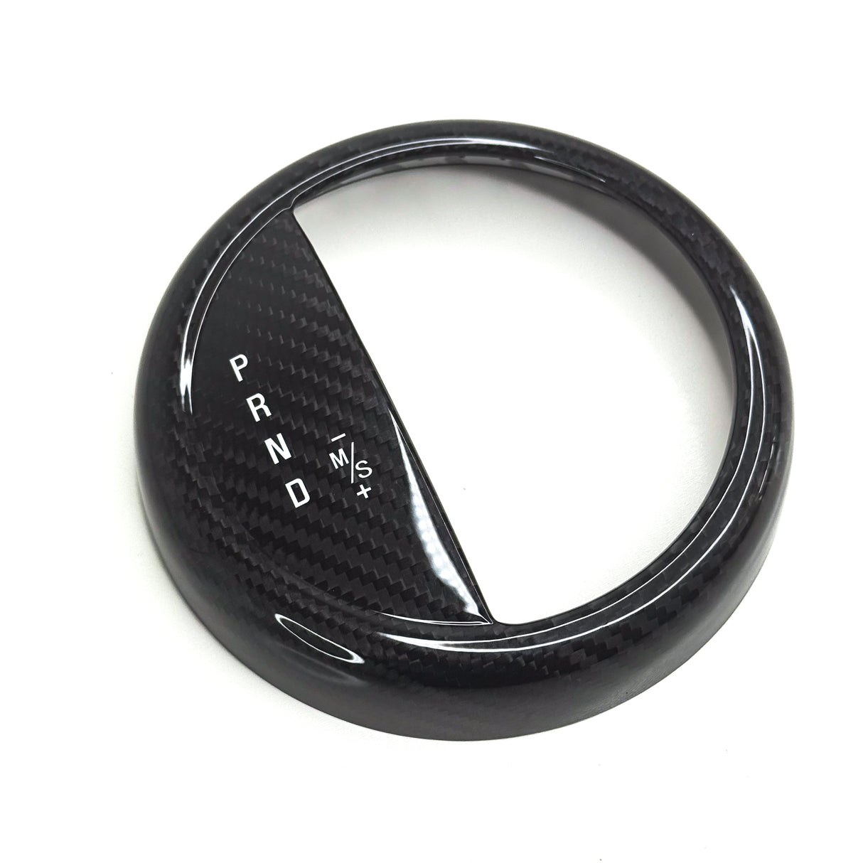 Shadow6 Carbon Gear Selector Trim - For MIN Gen 1 Automatic | Lohen MINI