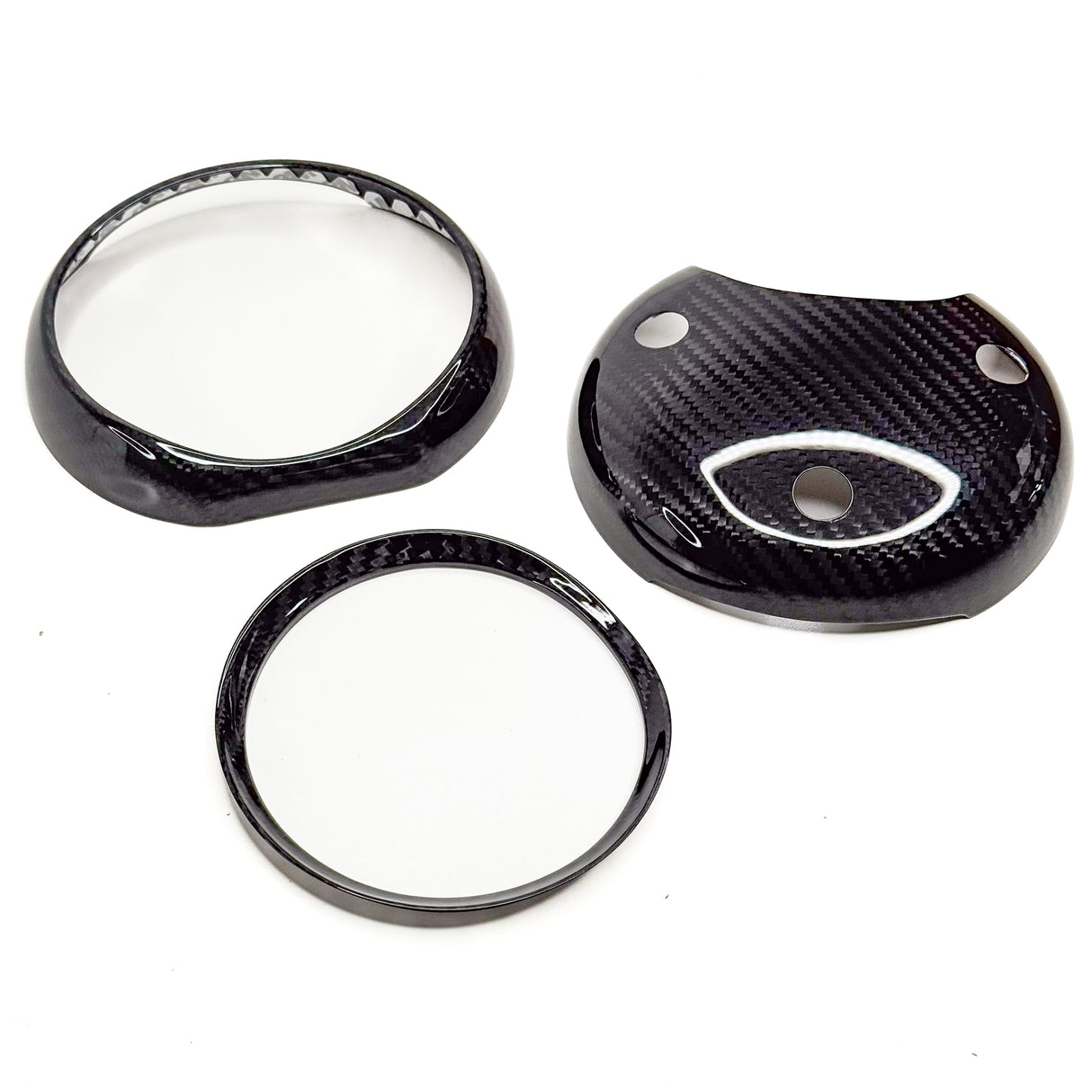 Shadow6 Carbon Tachometer Kit (Front and Rear Interior) | Lohen MINI