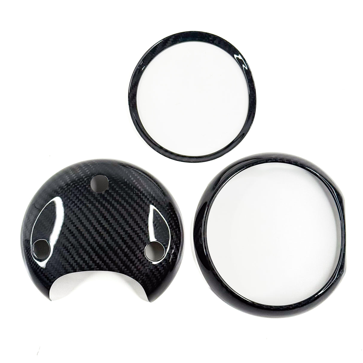 Shadow6 Carbon Tachometer Kit (Front and Rear Interior) | Lohen MINI
