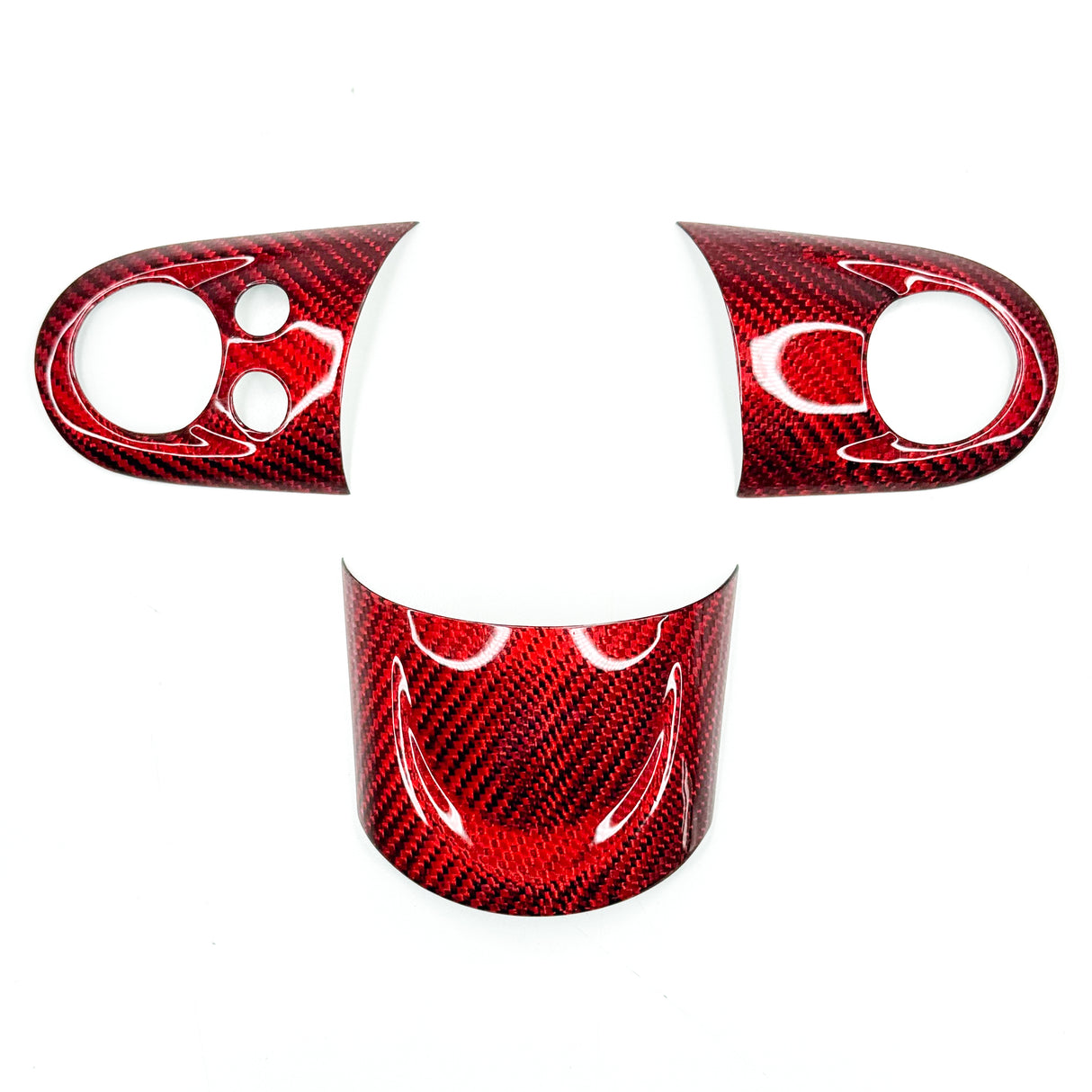 Shadow6 Carbon Steering Wheel trims for MINI Gen 2 with controls