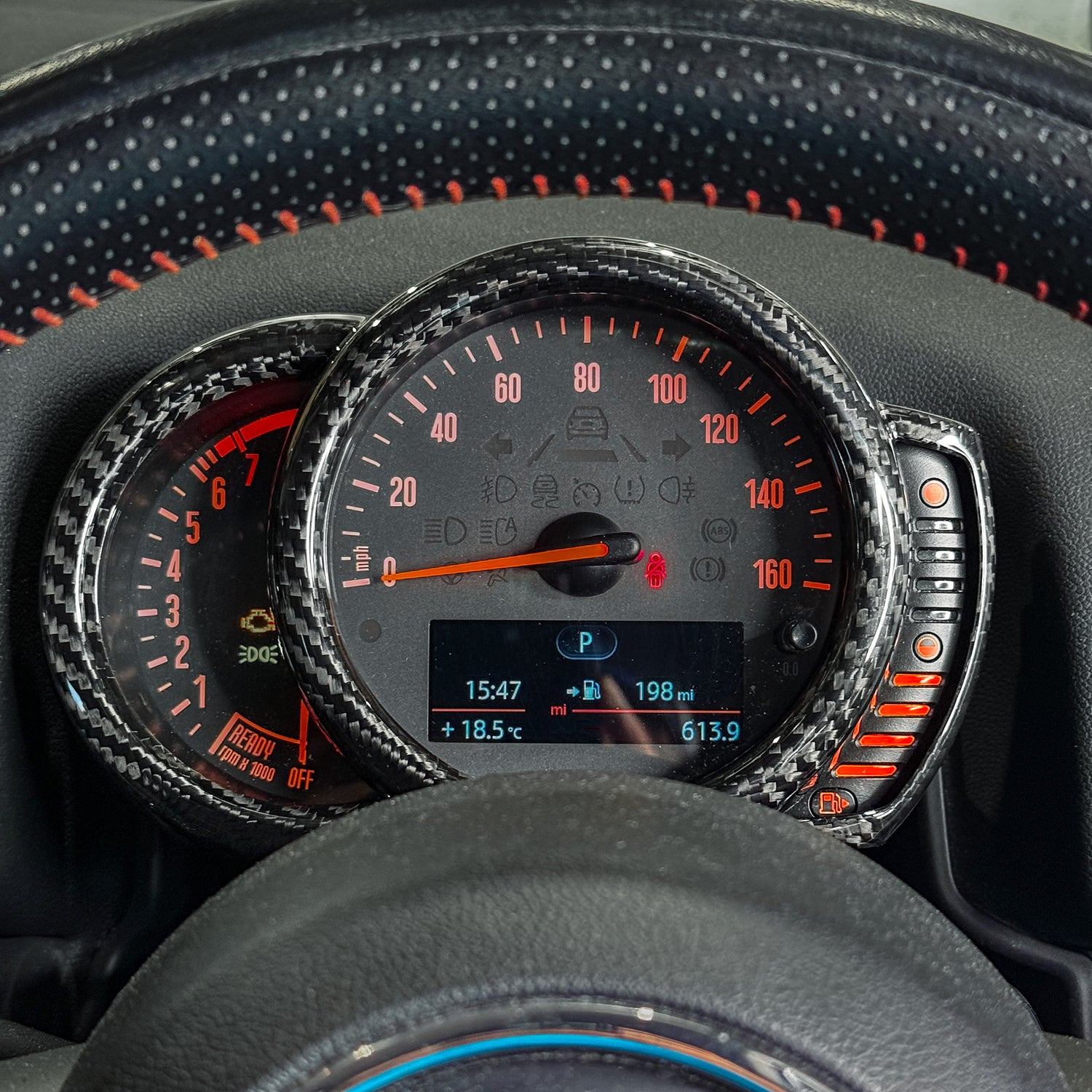 Shadow6 Carbon Instrument Cluster for MINI Gen 3 Pre LCI Models