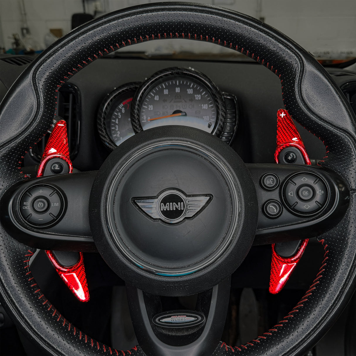 Shadow6 Carbon Paddle Shifter Cover for MINI Gen 3 F55, F56, F54, F57, F60