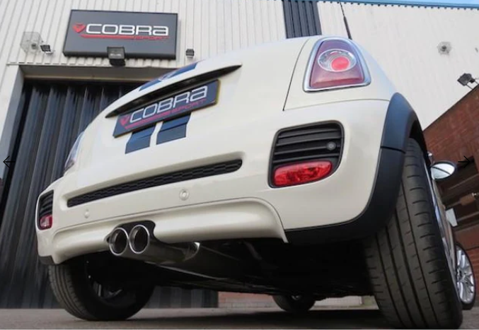 Cobra Sport Cat Back Exhaust for MINI Gen 2 R58 Coupe / R59 Roadster