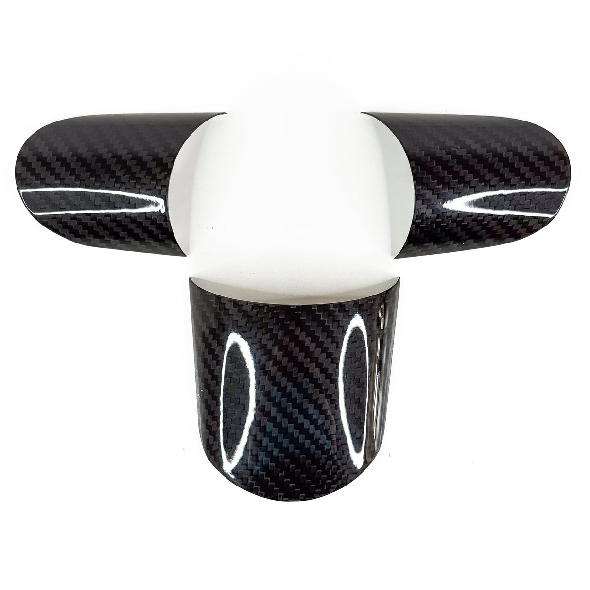 Shadow6 Carbon Steering Wheel Button Trims for MINI Gen 1 Models