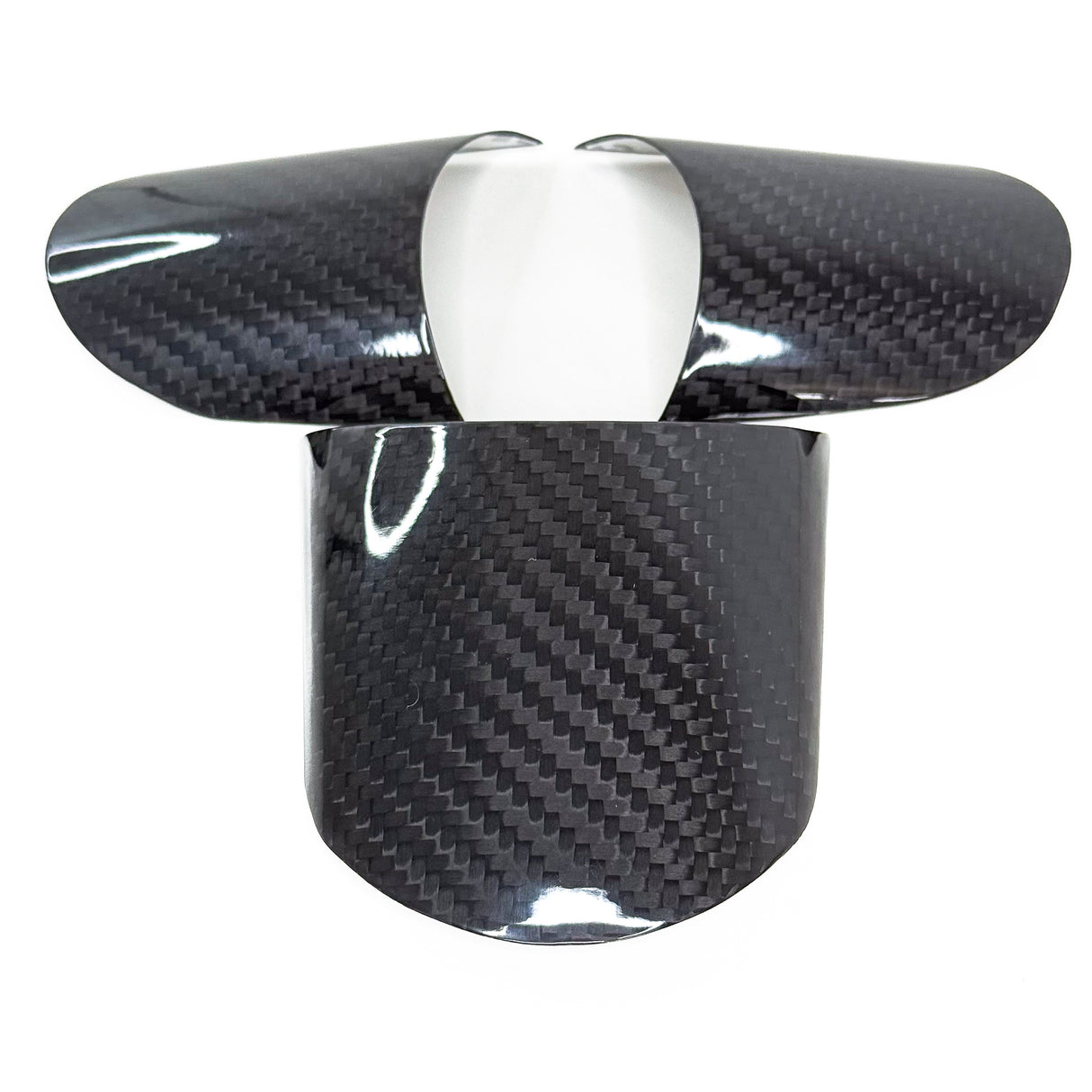 Shadow6 Carbon Steering Wheel Button Trims for MINI Gen 1 Models