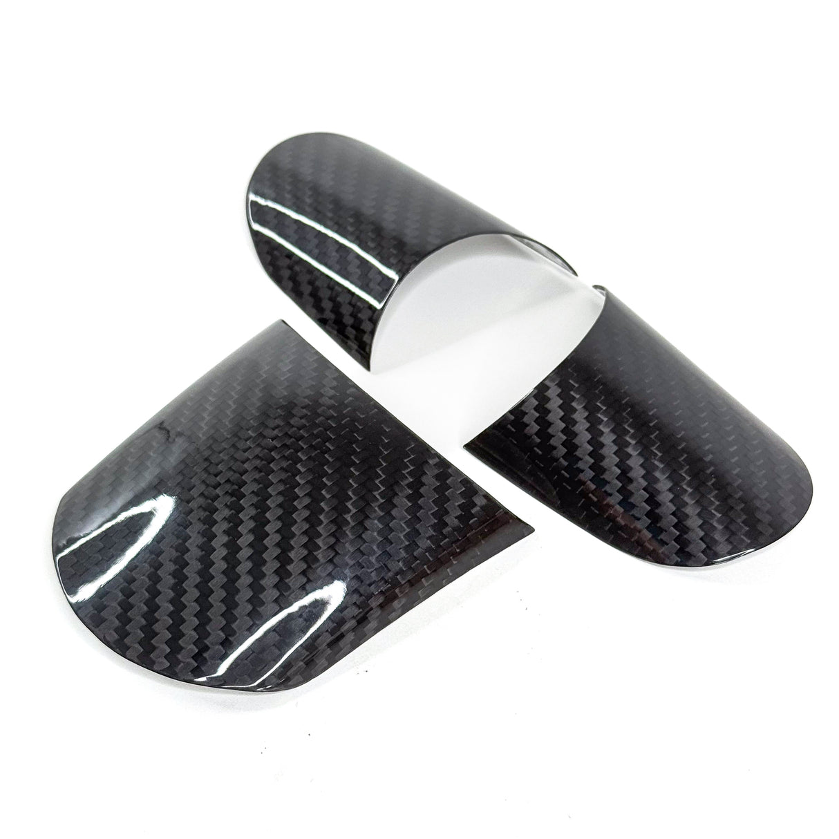 Shadow6 Carbon Steering Wheel Button Trims for MINI Gen 1 Models