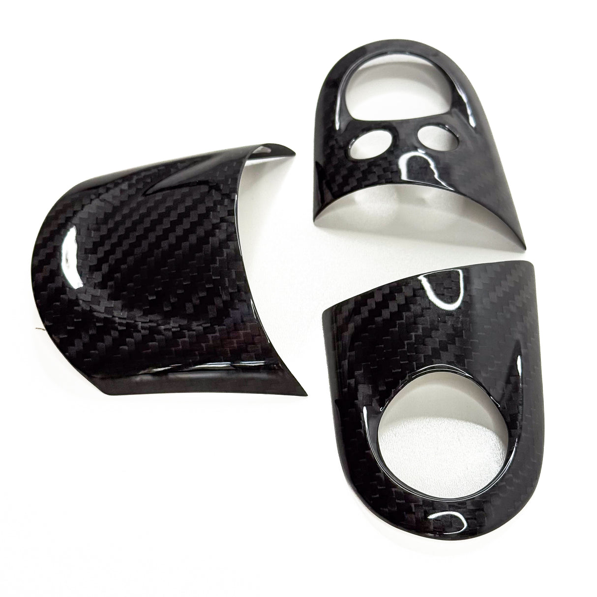 Shadow6 Carbon Steering Wheel trims for MINI Gen 2 with controls