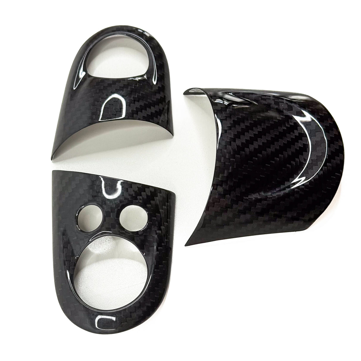 Shadow6 Carbon Steering Wheel trims for MINI Gen 2 with controls