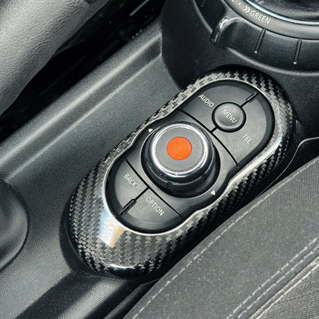 Shadow6 Carbon Multi Media Button trim for MINI Gen 3 F55/F56 | Lohen MINI