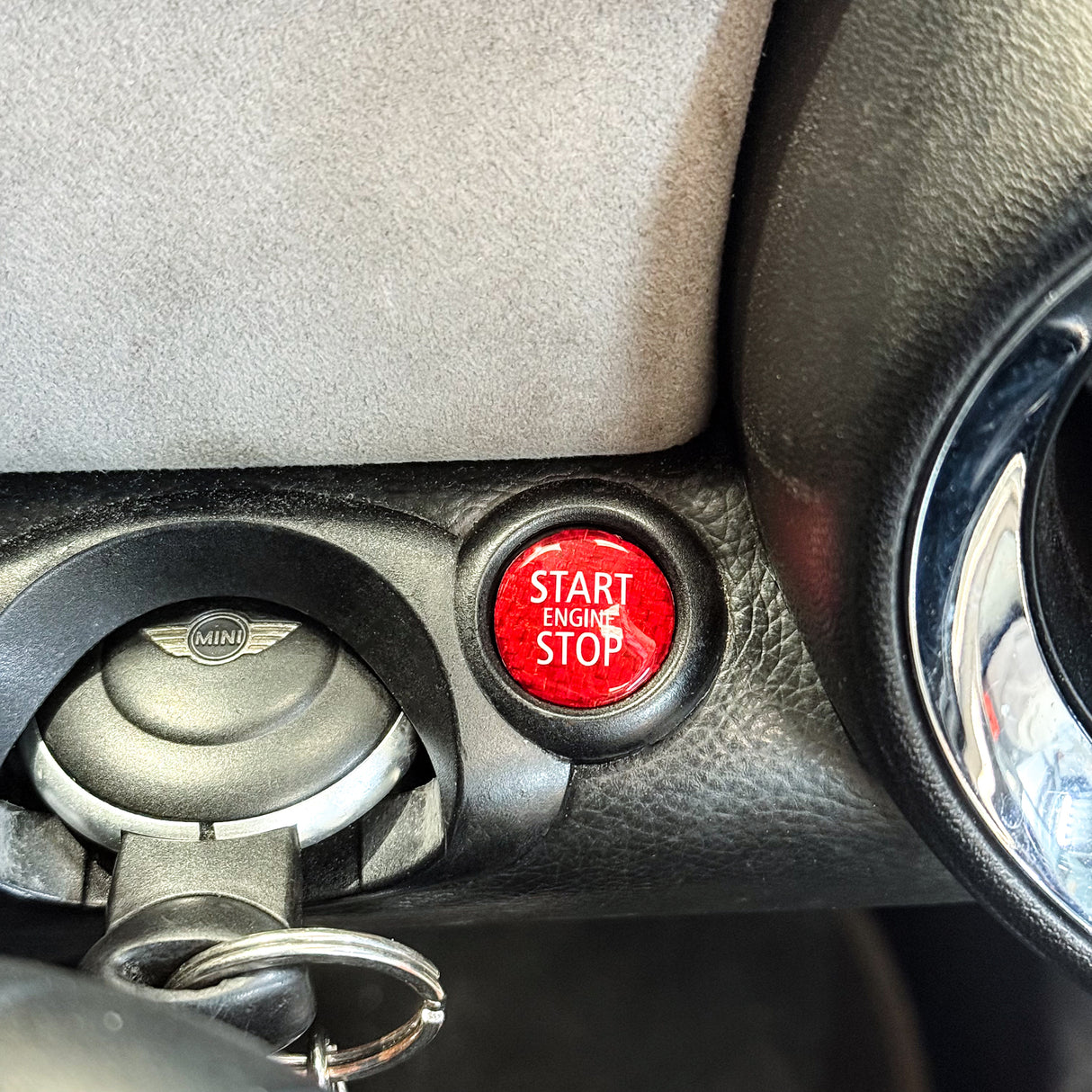 Shadow6 Carbon Start/Stop Button for MINI Gen 2