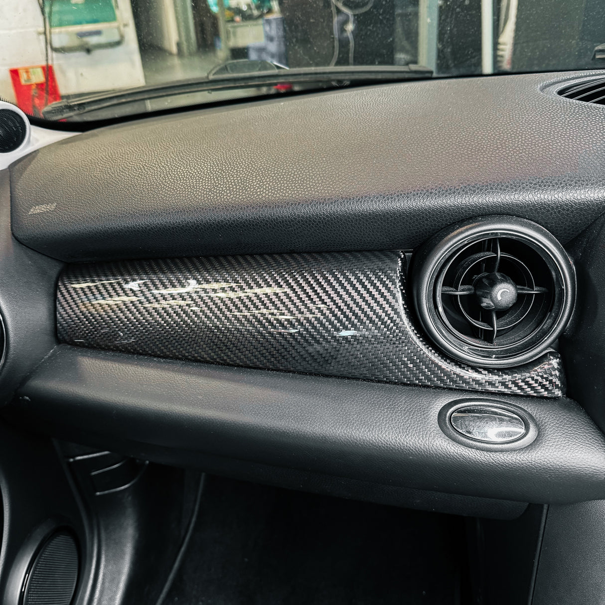 Shadow6 Carbon Dashboard Trim Covers - Passenger Side - RHD