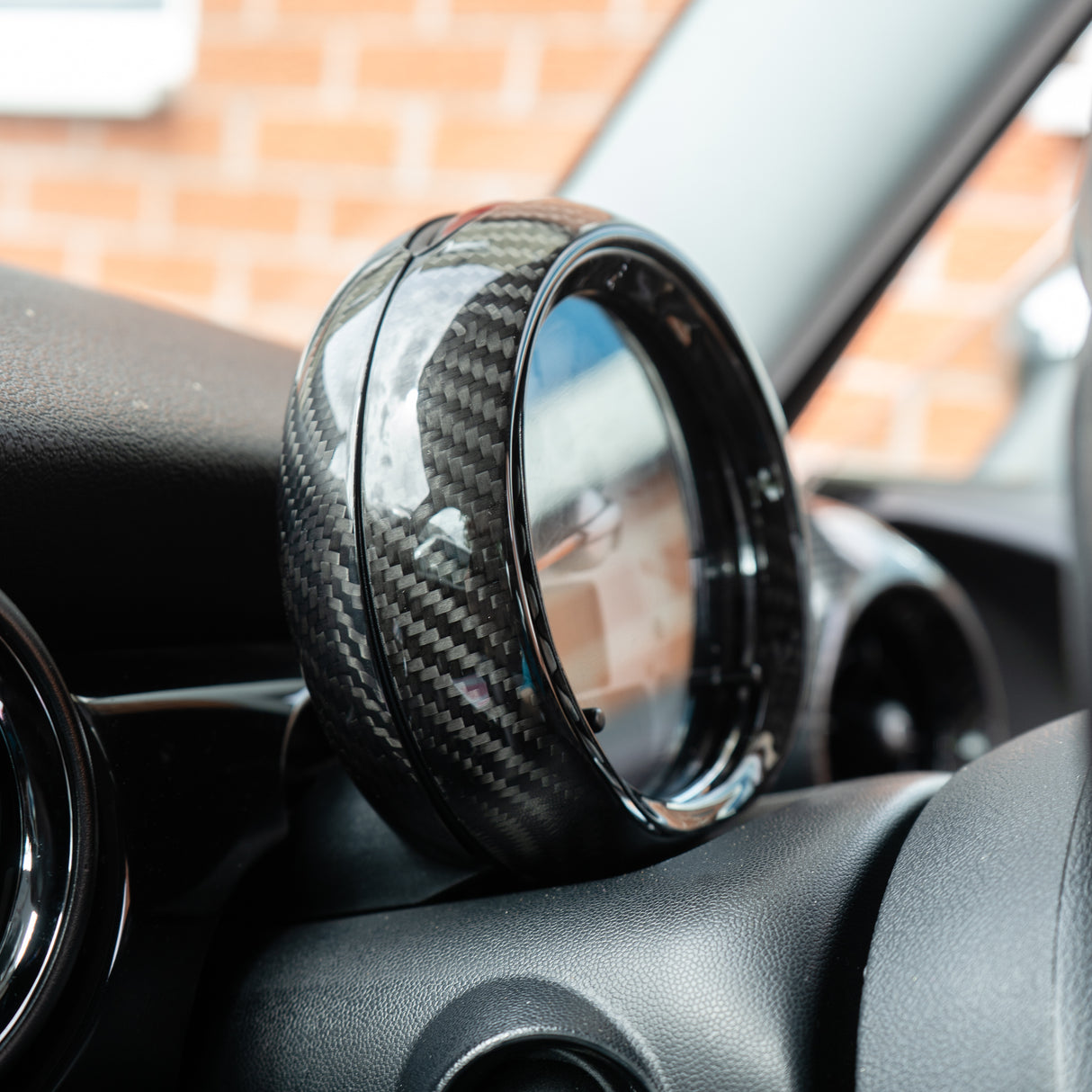 Shadow6 Carbon Tachometer Kit (Front and Rear Interior) for MINI Gen 2 R55, R56, R60, R61