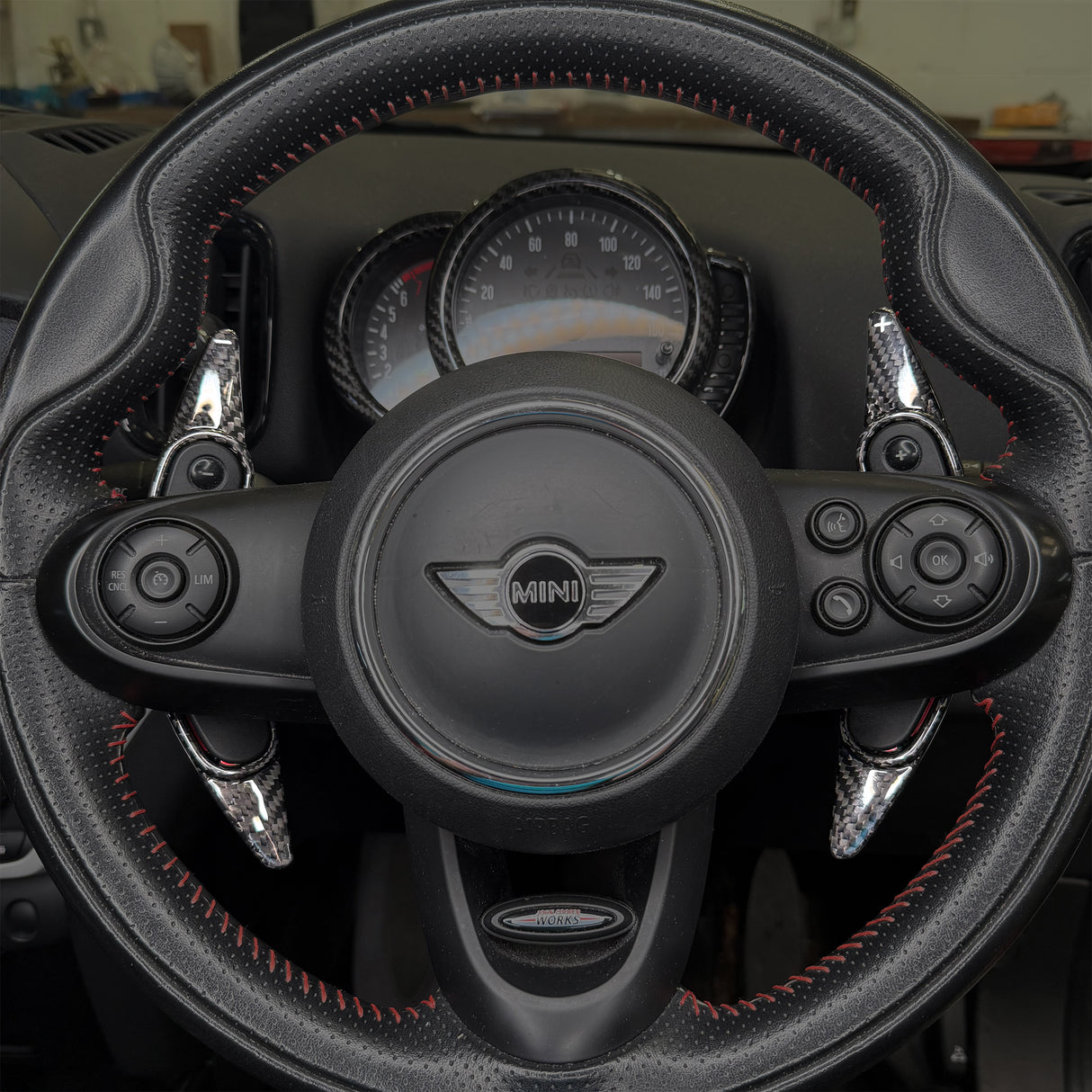 Shadow6 Carbon Paddle Shifter Cover for MINI Gen 3 F55, F56, F54, F57, F60