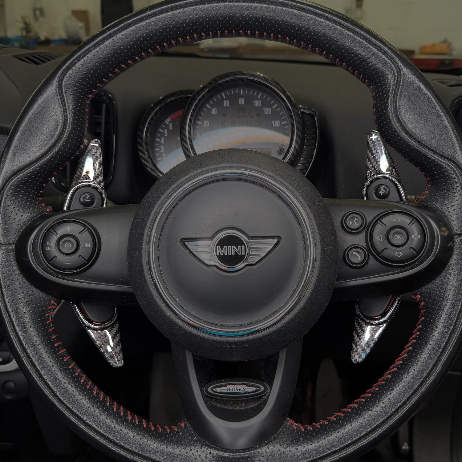 Shadow6 Carbon Paddle Shifter Cover for MINI Gen 3 F55, F56, F54, F57, F60