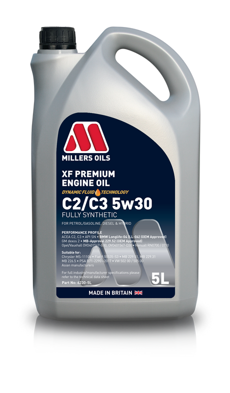 Millers Oil - C2/C3 Engine Oil - 5W30 | Lohen MINI