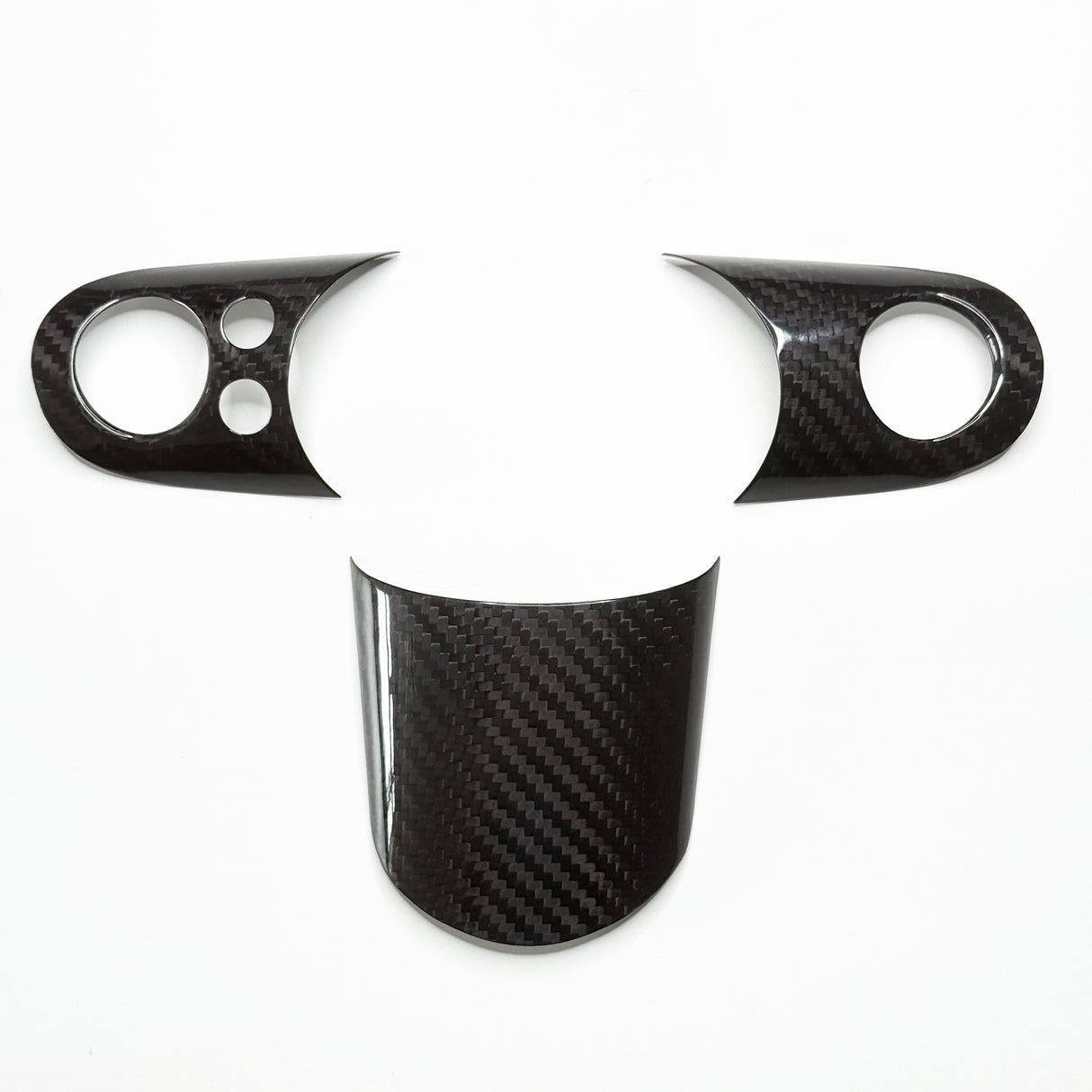 Shadow6 Carbon Steering Wheel Trims for MIN Gen 1 with hands free | Lohen MINI