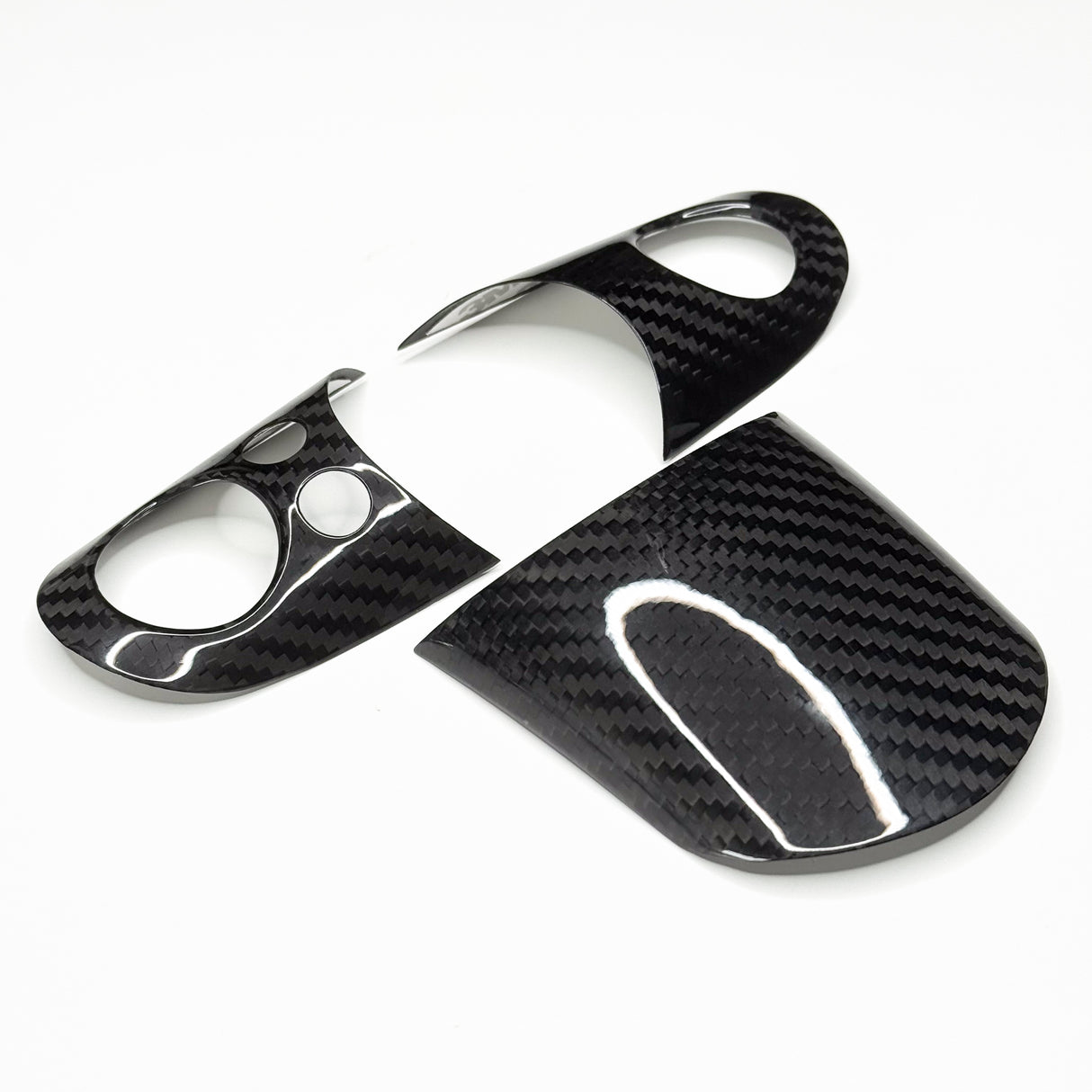 Shadow6 Carbon Steering Wheel Trims for MIN Gen 1 with hands free | Lohen MINI