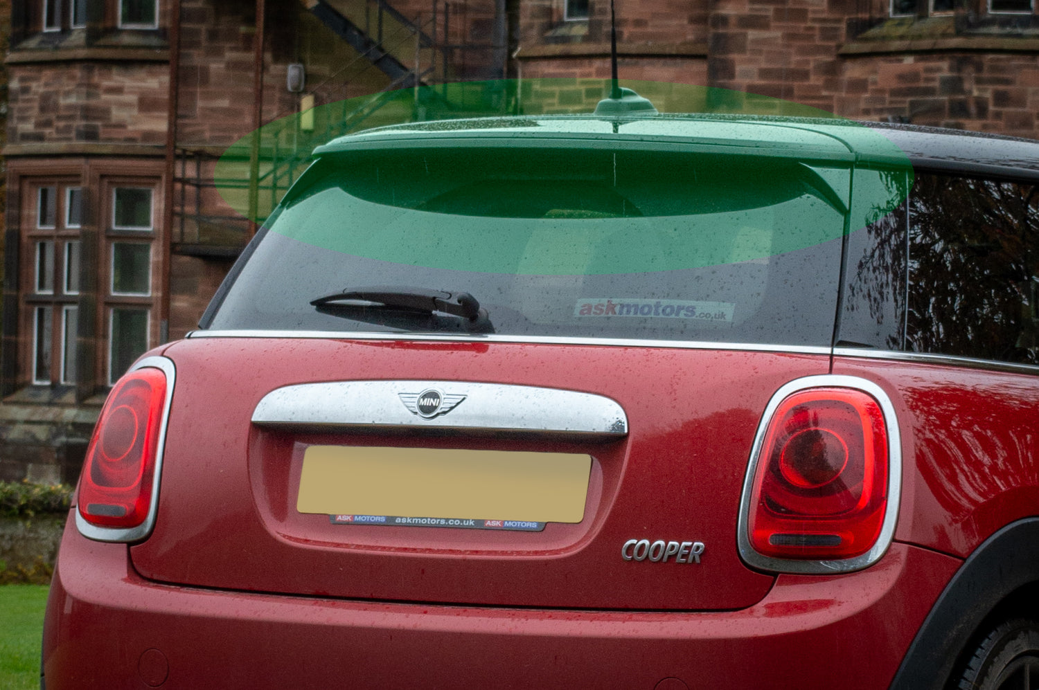 MINI F56 Cooper Spoiler in Primer (Required For RSI C6 Spoiler) | Lohen MINI