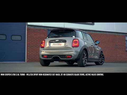 Milltek Active Valve Control Exhaust for MINI F56 Cooper S & JCW | Lohen MINI