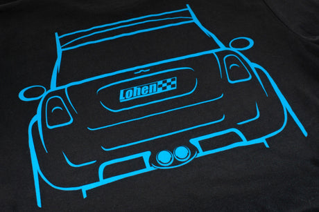 Lohen MINI T-Shirt Black and Blue - 100% Organic Cotton | Lohen MINI