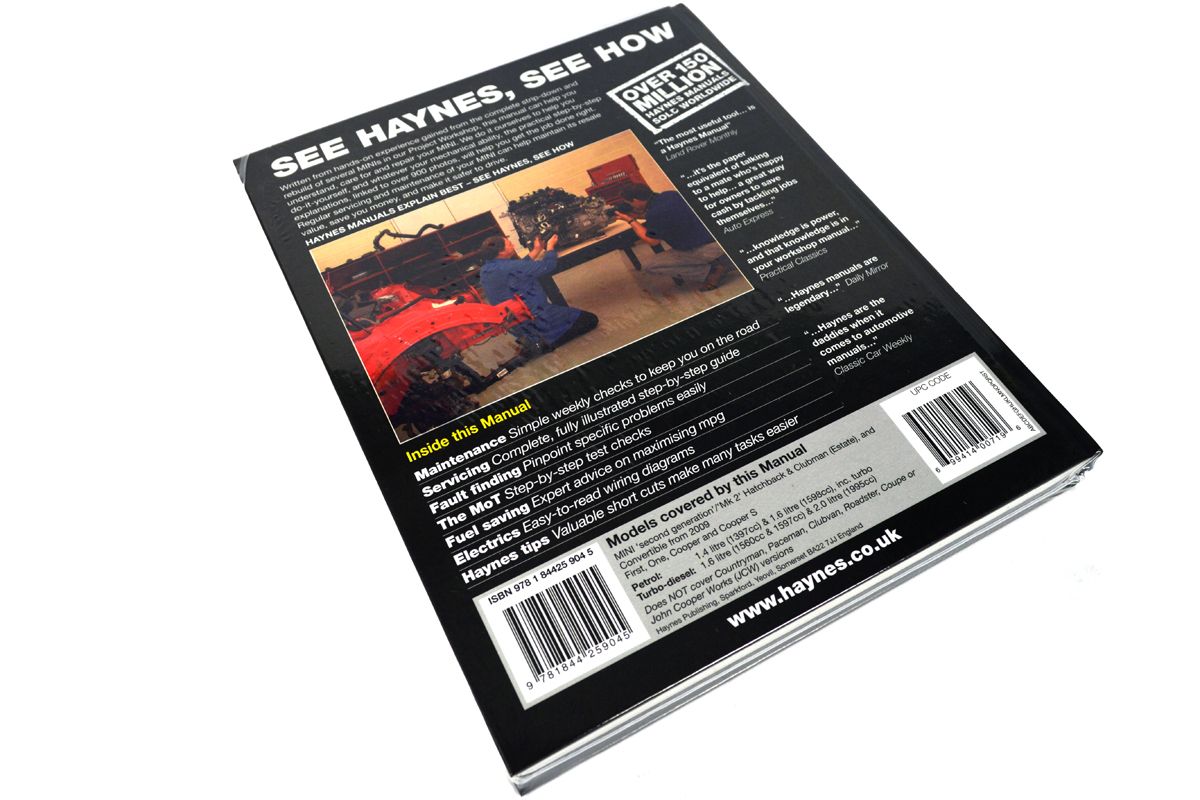 Haynes MINI Owners Manual (Gen 2) | Lohen MINI
