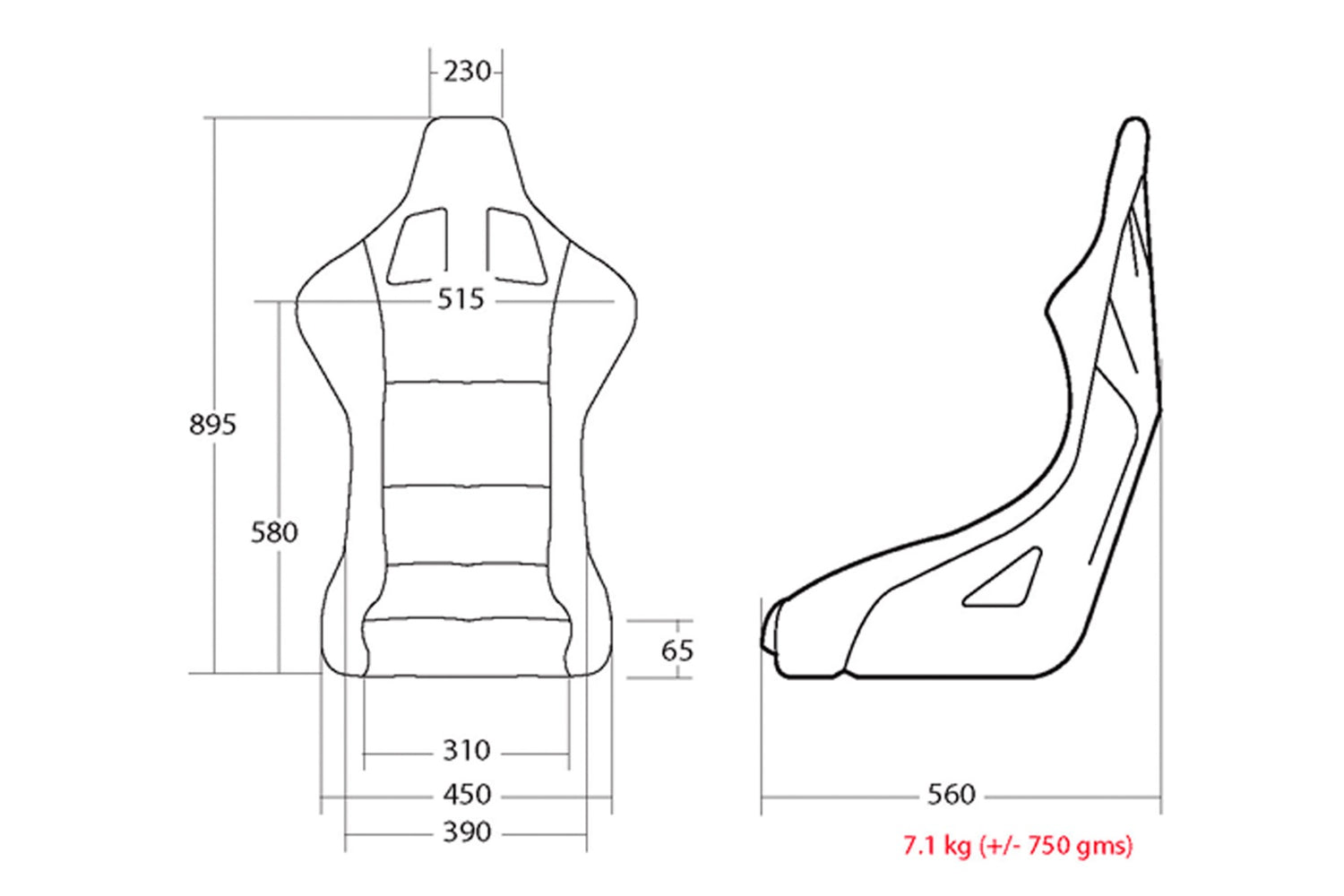 Cobra Seats Nogaro Sports Bucket Seat | Lohen MINI