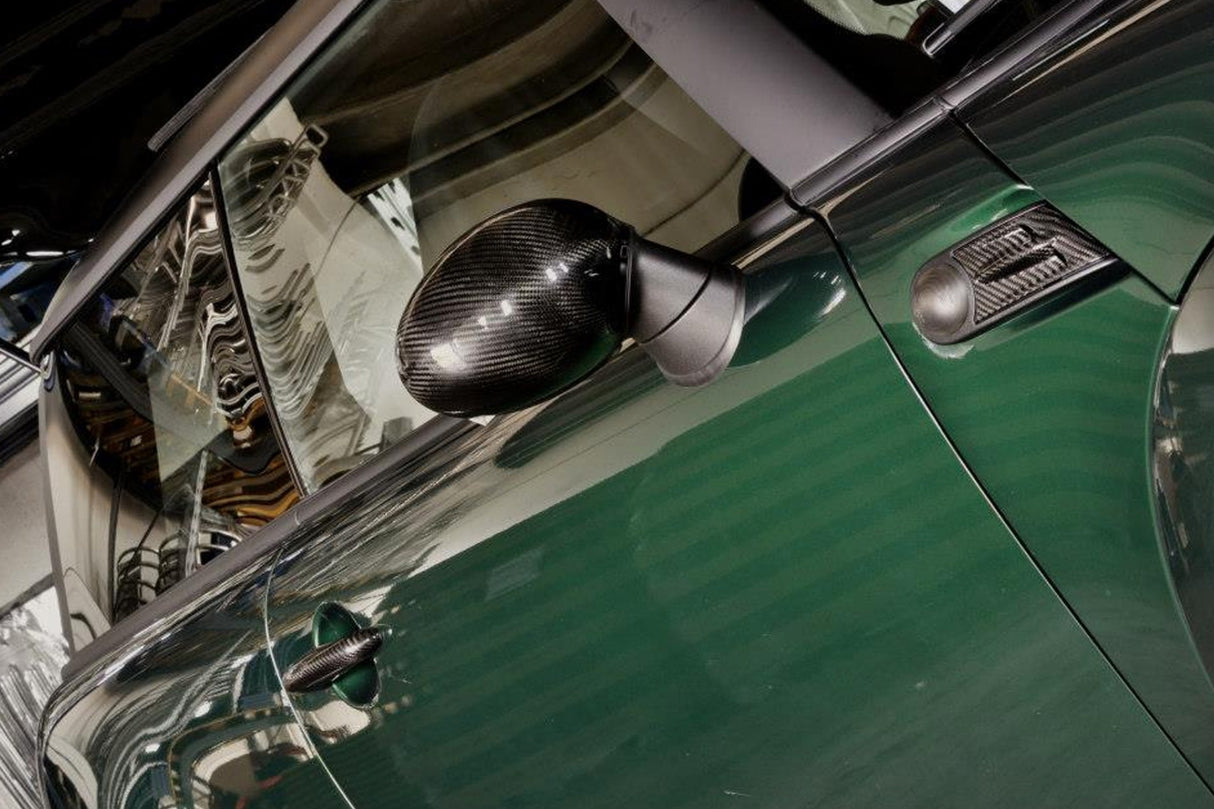 RSI C6 Carbon Fibre Mirror Cap Covers For Gen 2 MINI | Lohen MINI
