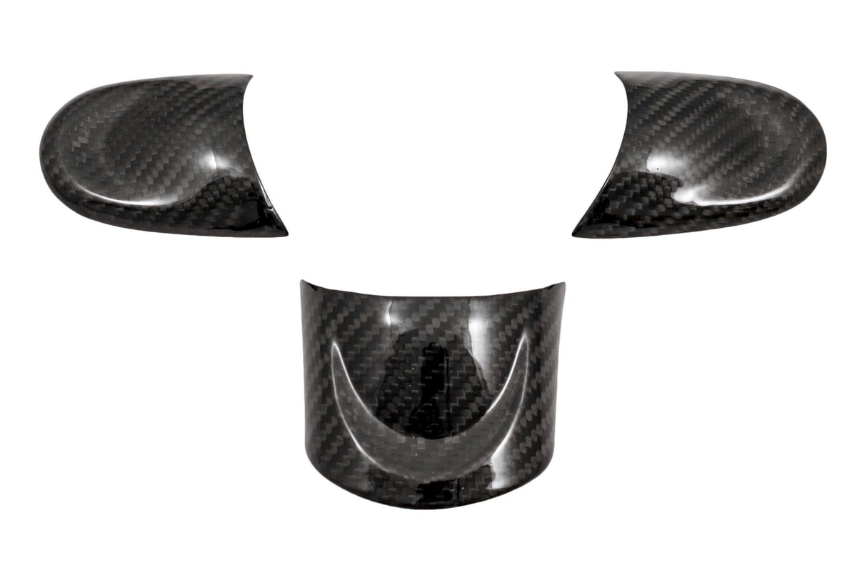 RSI C6 Carbon Fibre Steering Wheel Trim Covers For Gen 2 MINI's | Lohen MINI