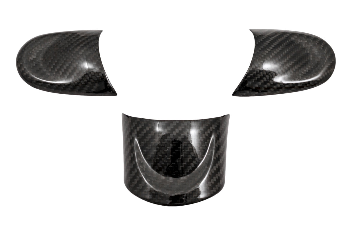 RSI C6 Carbon Fibre Steering Wheel Trim Covers For Gen 2 MINI's | Lohen MINI