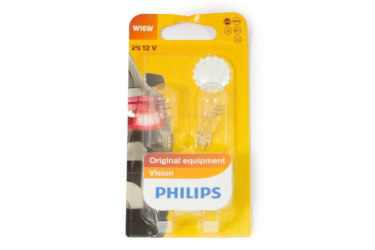 Philips W16W 12V Indicator Bulbs | Lohen MINI