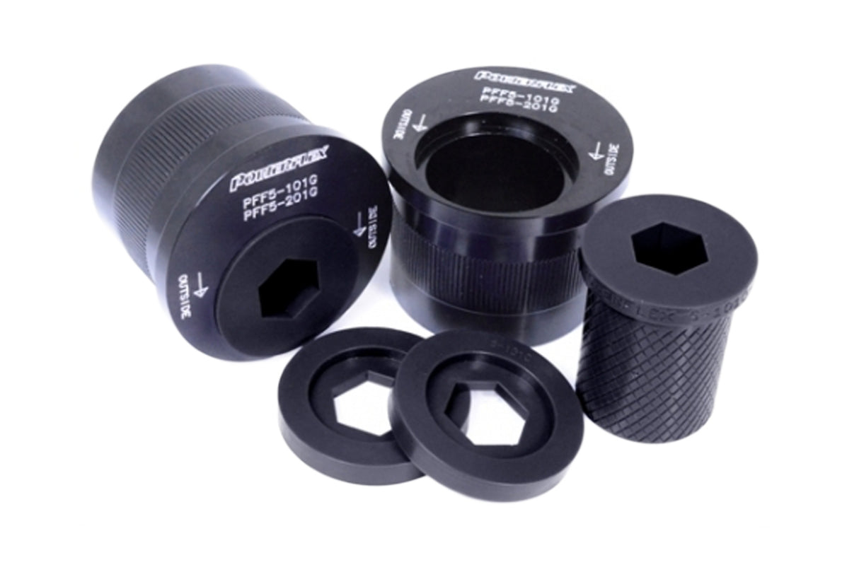 Powerflex Caster Adjusted Front Wishbone Rear Bush (Black Series) For Gen 2 | Lohen MINI