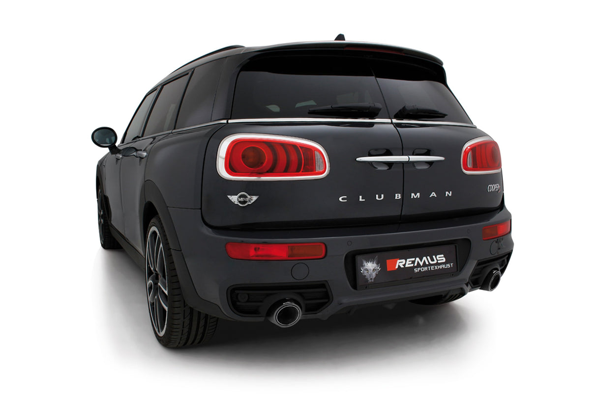 Remus Valve Tronic F54 MINI Clubman Cooper S Cat Back Exhaust System | Lohen MINI