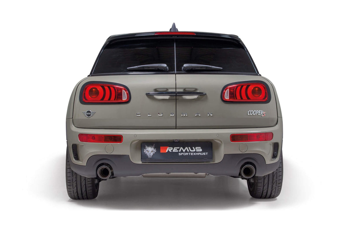 Remus Axle Back Exhaust System For Cooper S LCI GPF F54 MINIS | Lohen MINI