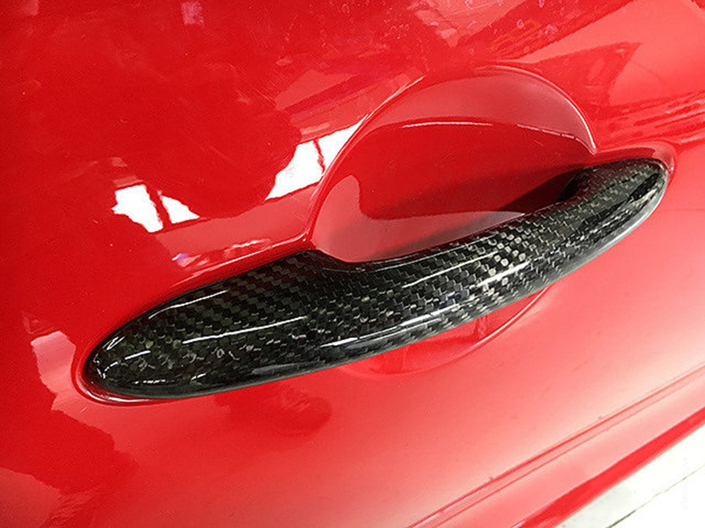 RSI C6 Carbon Fibre Exterior Door Handle Covers For MINI R53, R56 & F56 | Lohen MINI