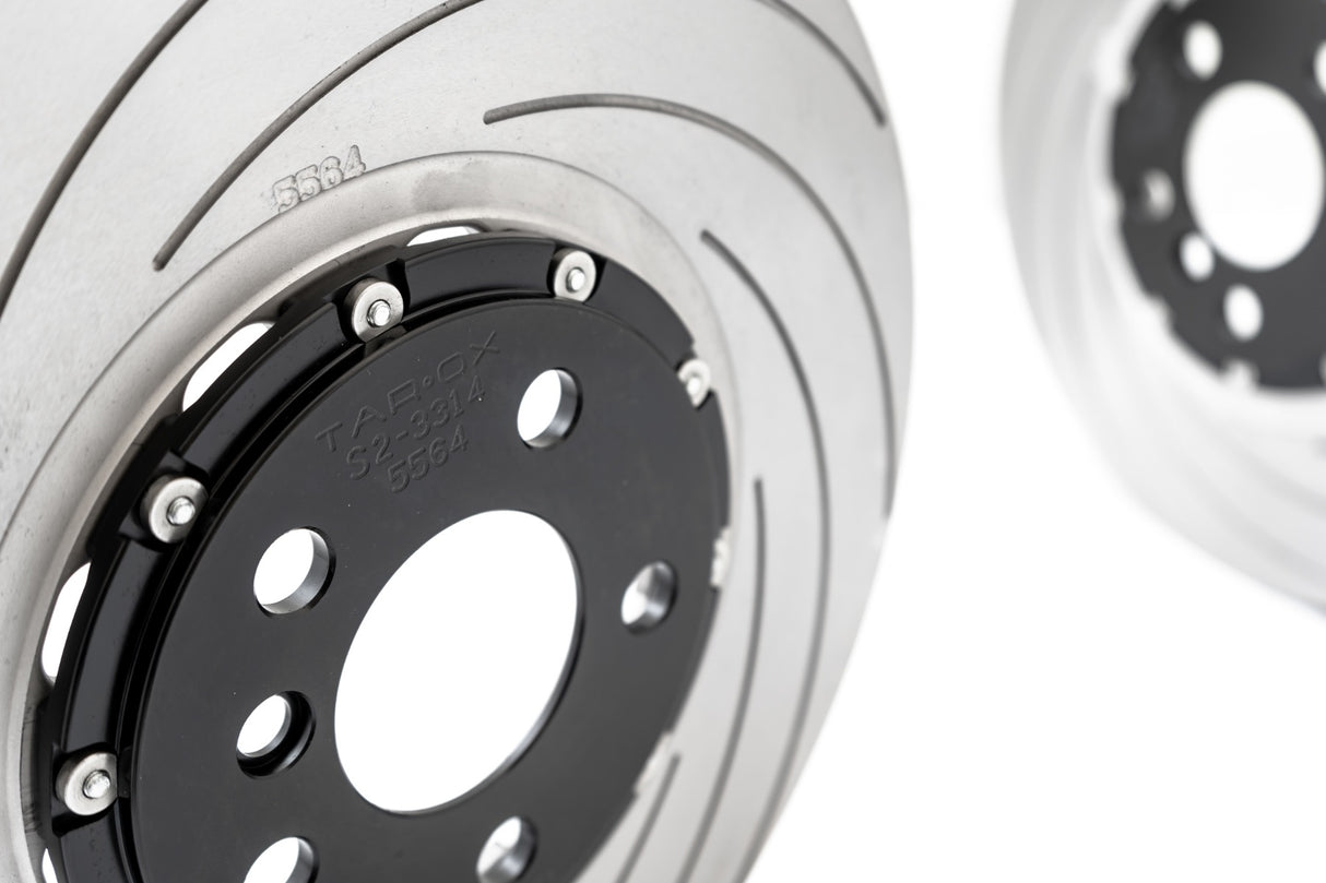 Tarox 2 Piece Grooved Performance Brake Discs for MINI GP3 and 306 Bhp JCW | Lohen MINI