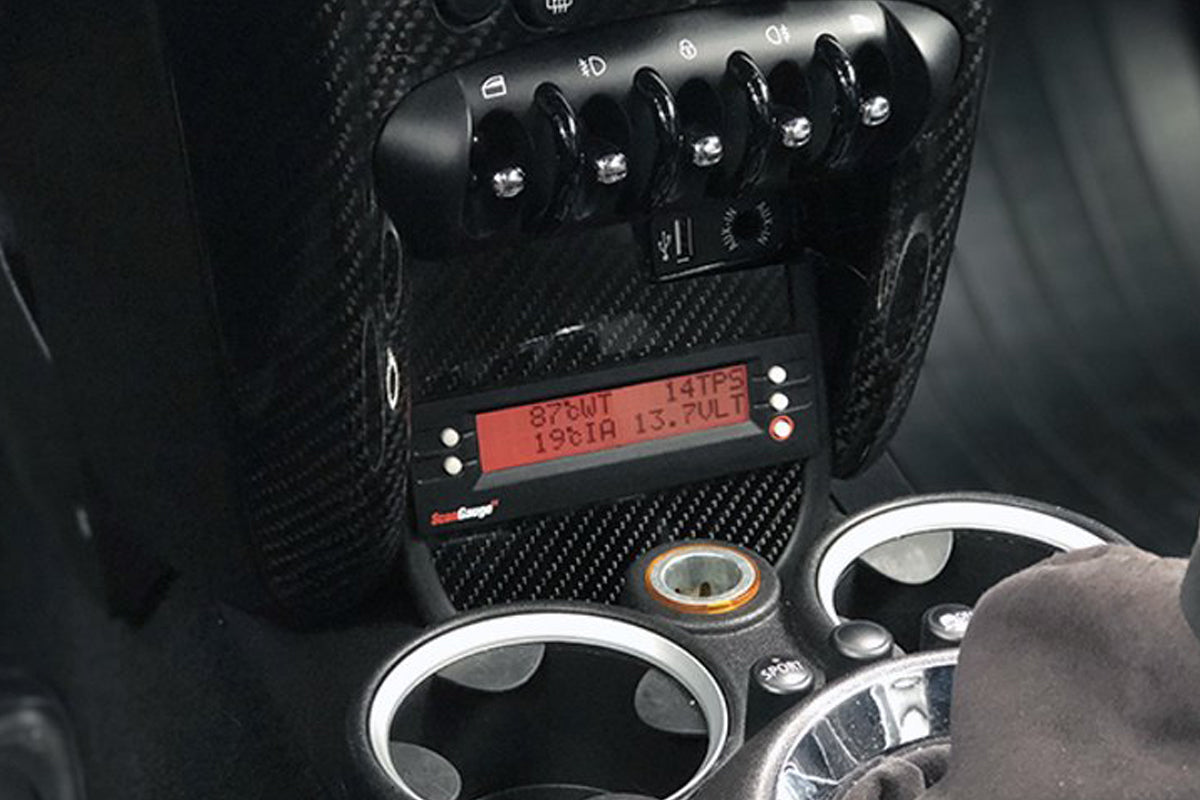 RSI C6 Carbon Fibre Scanguage II Pod Dash Mount for MINI R56 | Lohen MINI