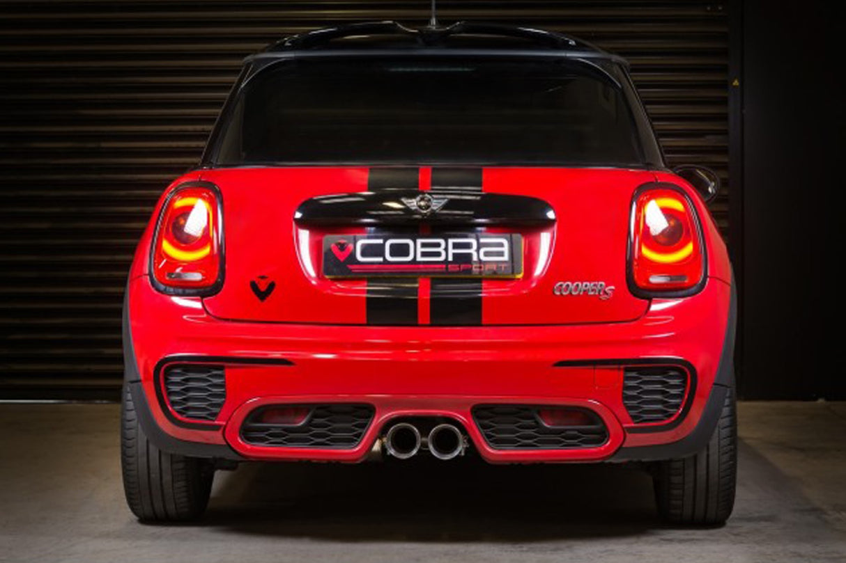 Cobra Sport Valved F56 Cat-Back Exhaust for Cooper S & JCW | Lohen MINI