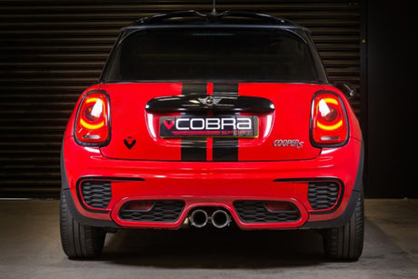 Cobra Sport Valved F56 Cat-Back Exhaust for Cooper S & JCW | Lohen MINI