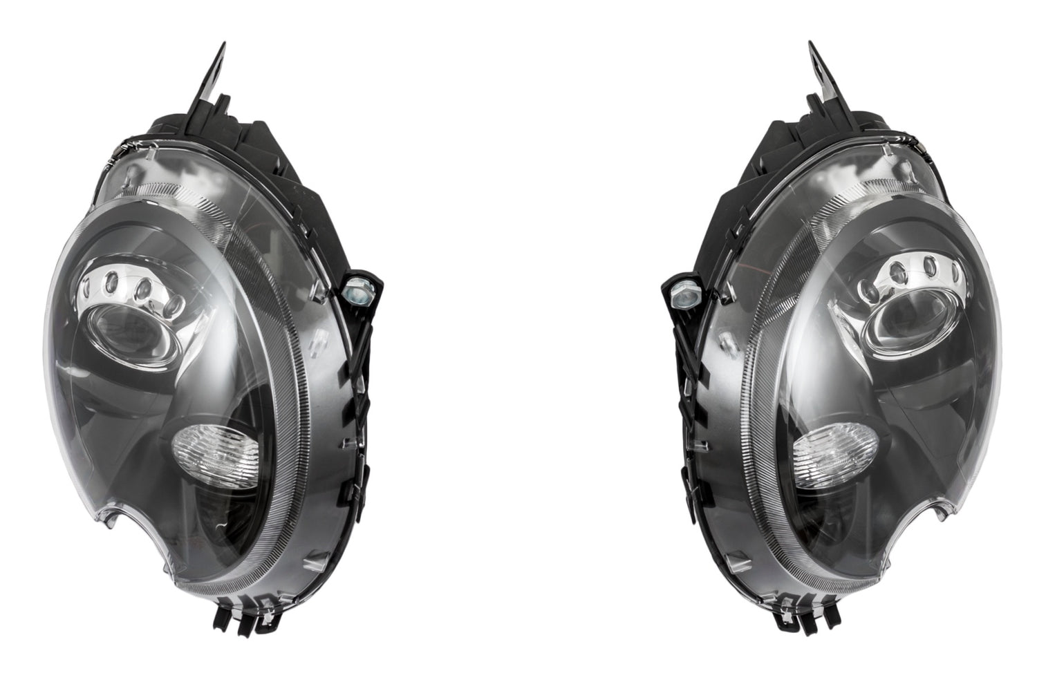 Black Xenon Front Lights for Gen 2 LCI MINI's | Lohen MINI