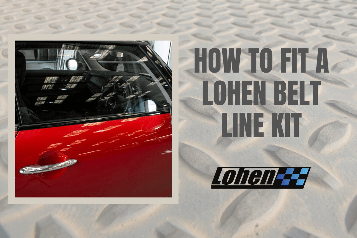 How To De-Chrome Your MINI With A Belt Line Kit | Lohen MINI | Lohen ...