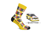 Heel Tread Audi Quattro Socks - Car Inspired Gift Socks | Lohen MINI