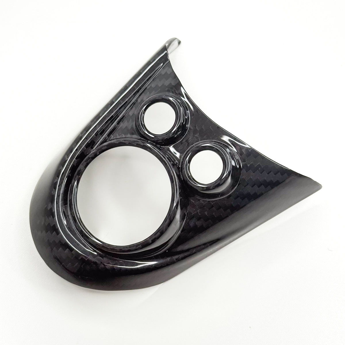 Shadow6 Carbon 3 Piece Steering Wheel Covers - 3 Hole - JCW Steering Wheel