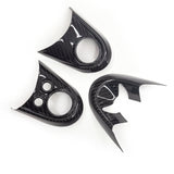 Shadow6 Carbon 3 Piece Steering Wheel Covers - 3 Hole - JCW Steering Wheel