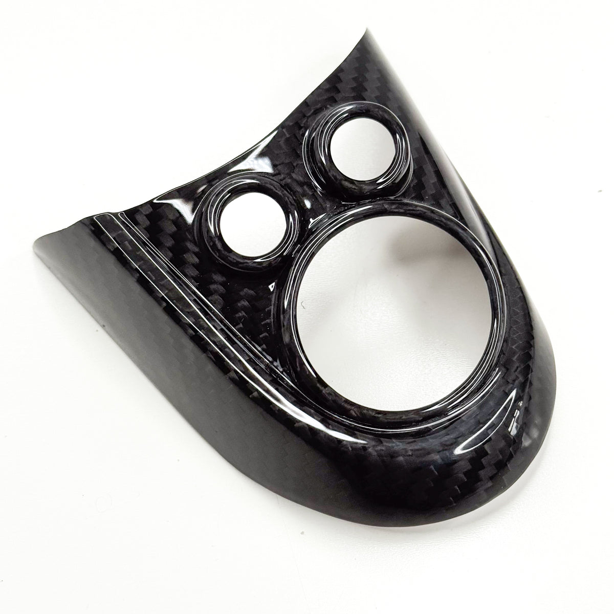 Shadow6 Carbon 3 Piece Steering Wheel Covers - 3 Hole - JCW Steering Wheel