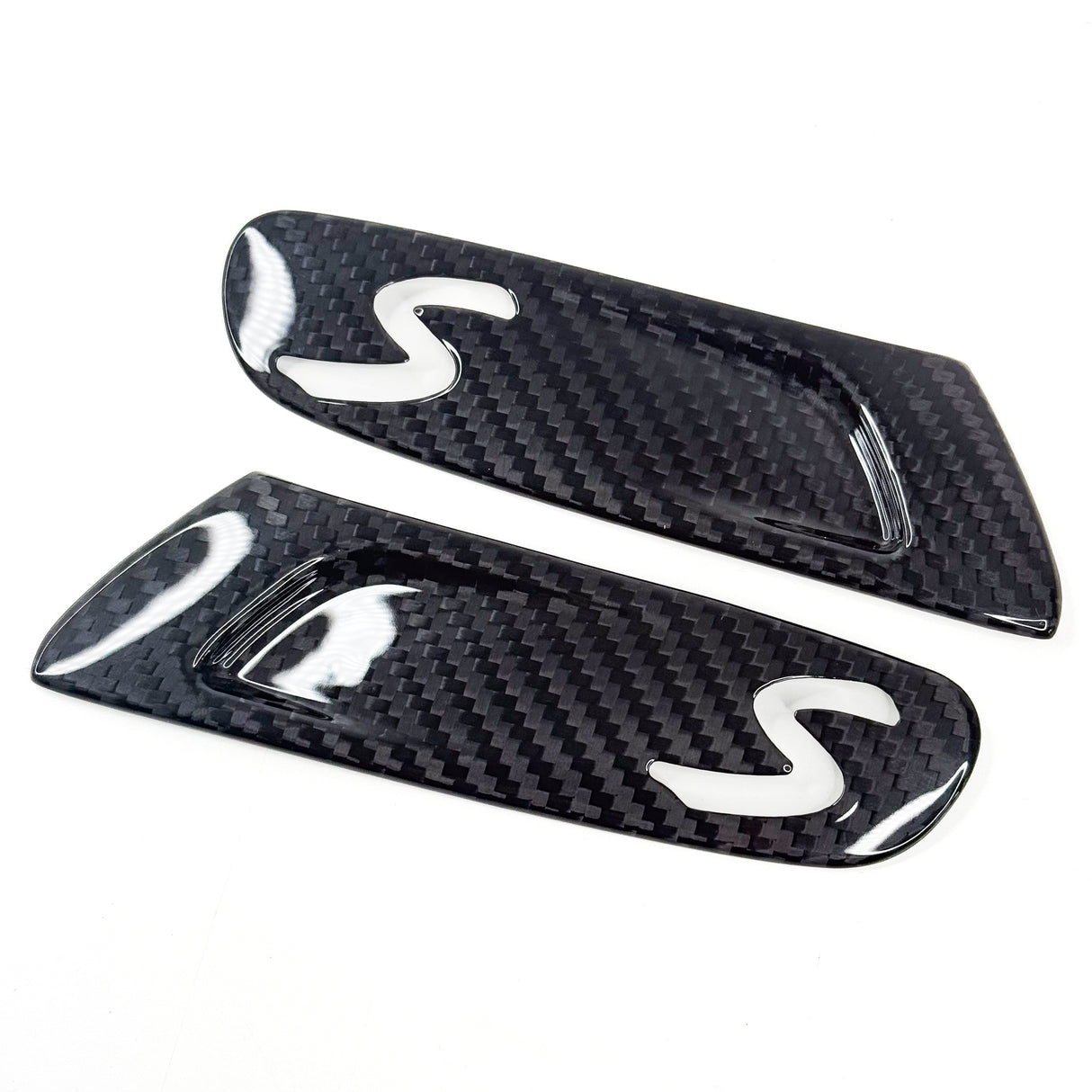 Shadow6 Carbon Side Fender Decorative Frame - Cooper S (2014-2019) | Lohen MINI
