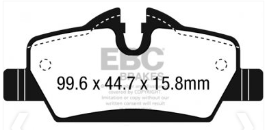 EBC Ultimax Rear Brake Pads For MINI (Gen 3) | Lohen MINI